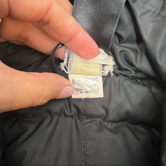 North Face parka puffer with hoodie coat XS - Picture 7 of 9